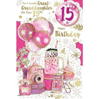 Granddaughter 15 Trad - (with Badge) C75 - 6pkt - -CS7505B/15