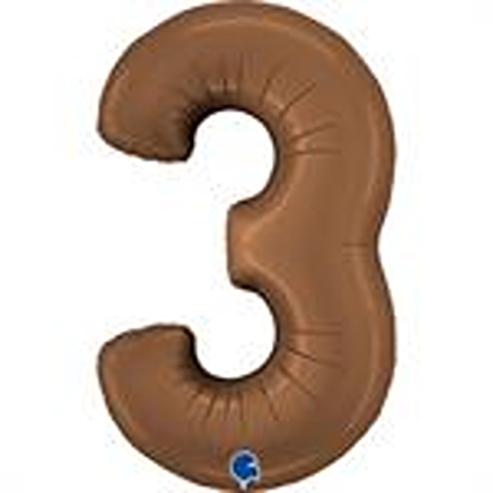 Grabo - Number 3 Satin Chocolate - 40" - 400300SCT-P