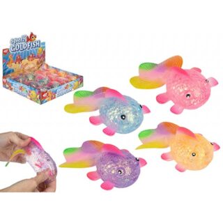 SQUEEZE GLITTER GOLDFISH 11.7CM  - 549250