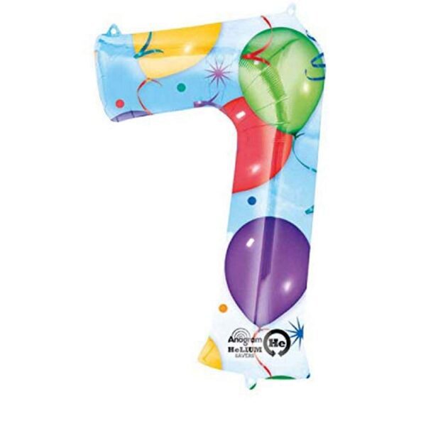 S/SHAPE:7 Balloons & Streamers - 2825701