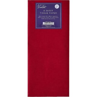 Partisan - Tissue Paper Red (6PK) - DVB-TS-RD
