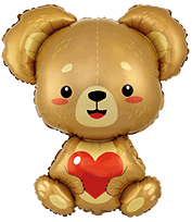 Flexmetal Love Bear 33″/85cm.h x 27″/69cm.w - B901856