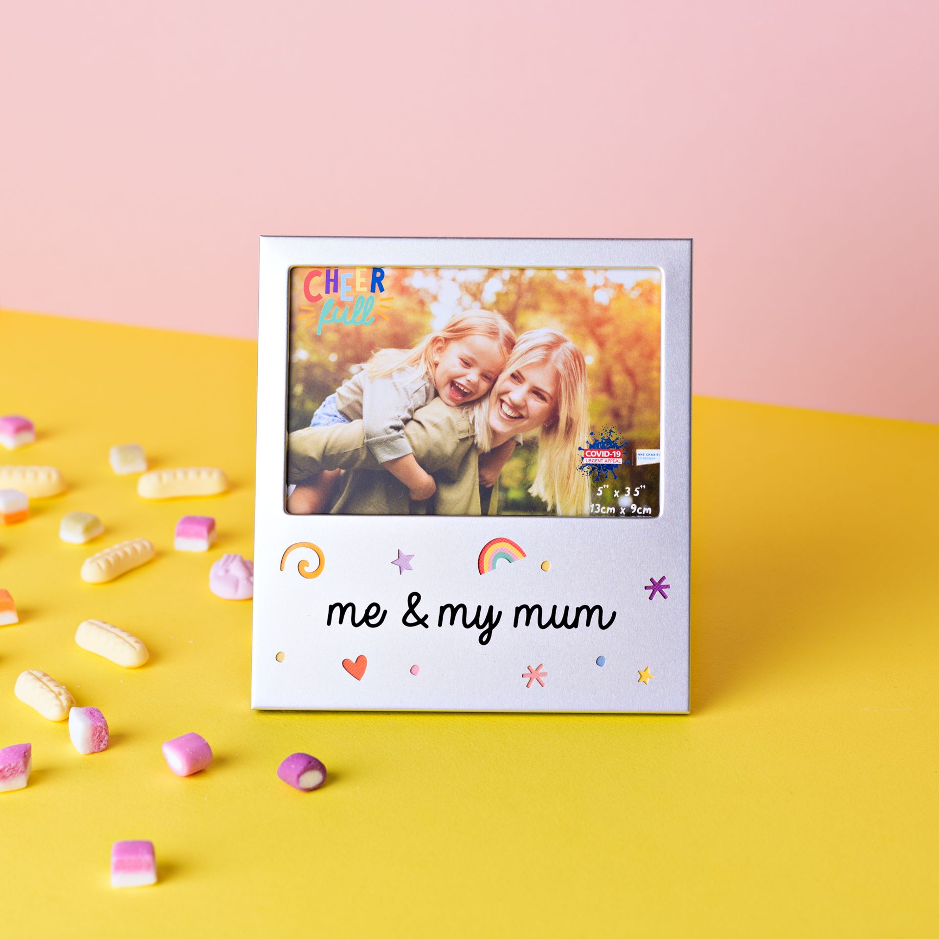 Aluminium Photo Frame 5" x 3.5" - Me and My Mum - CF10253MUM