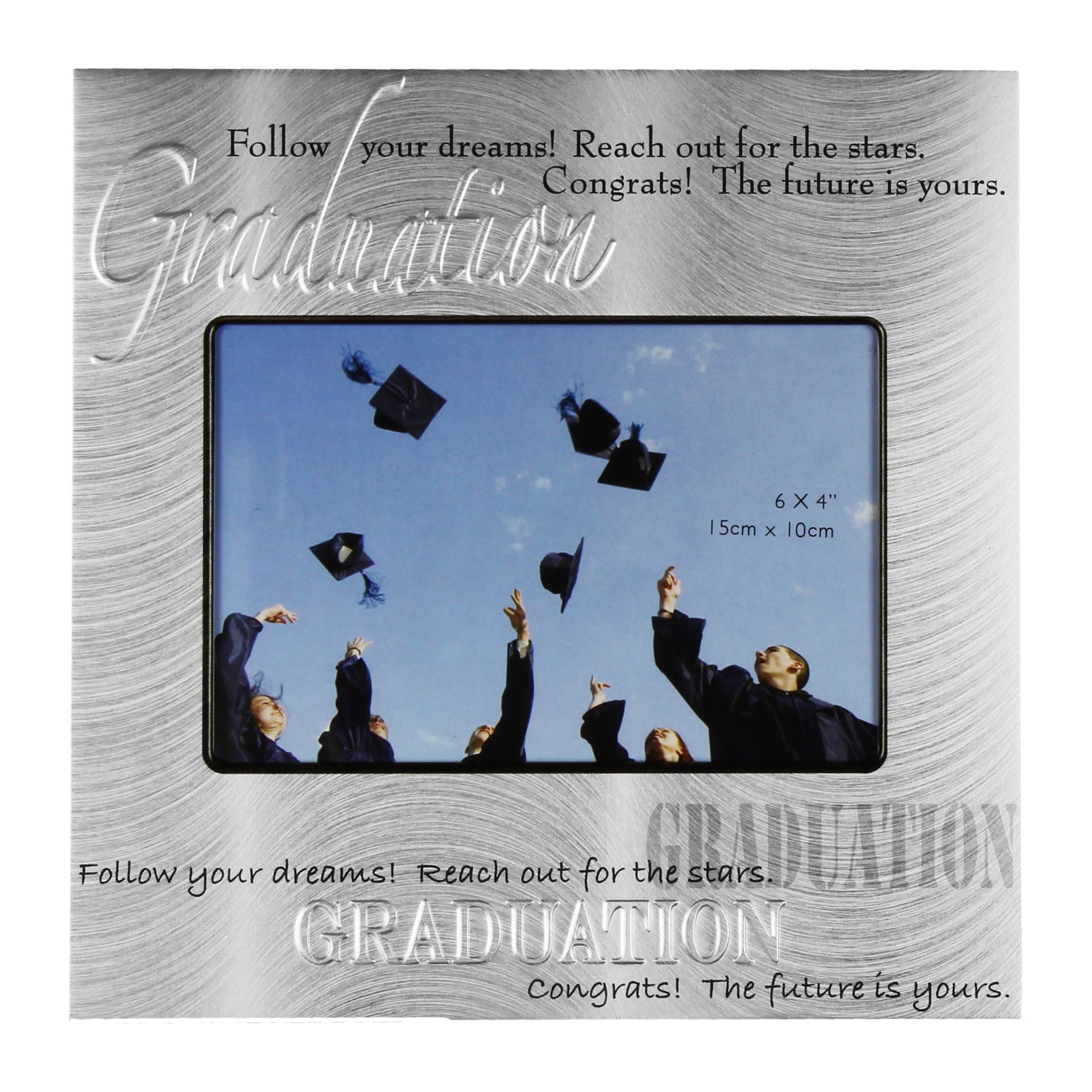 Graduation Frame Aluminium Satin embossed 6