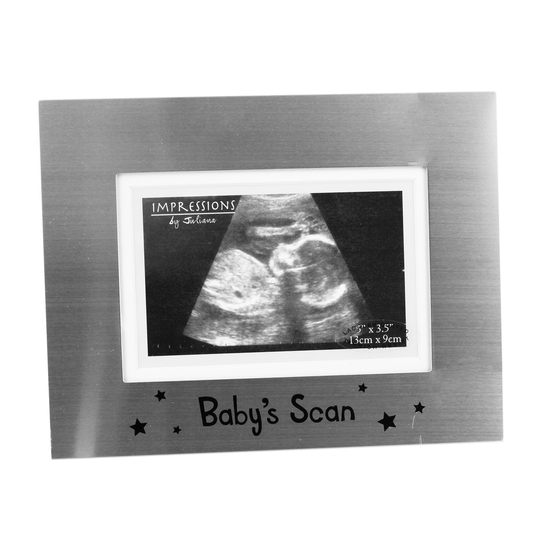 Aluminium Photo Frame Baby's Scan 5" x 3.5" - FA512