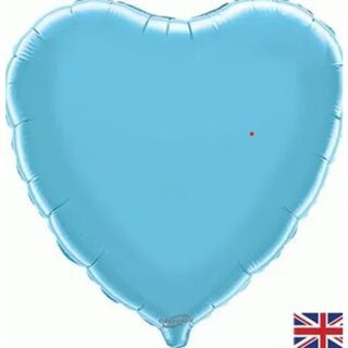 Oaktree - Light Blue Heart - 18" - 10010H