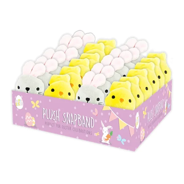 Gem - Easter Plush Snap Band - EAS6280