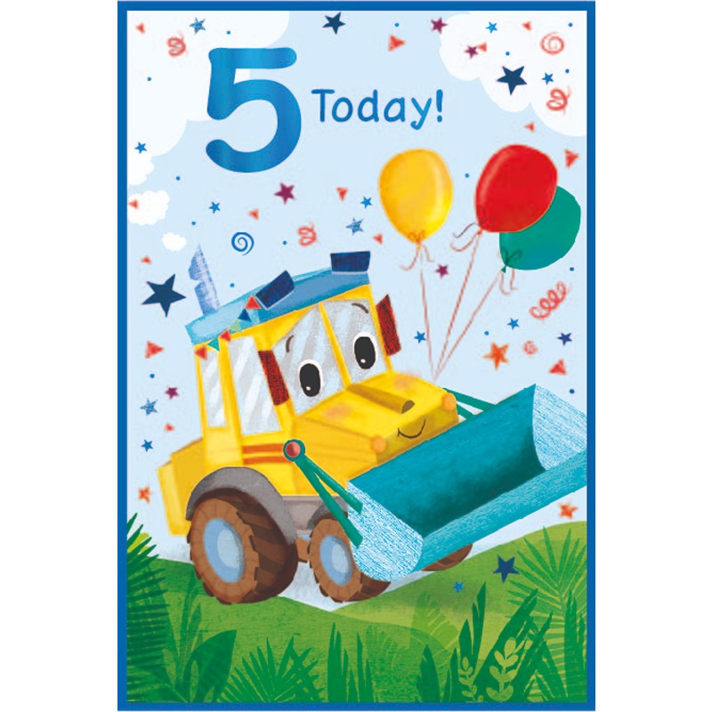 5th Birthday - JUVENILE BOY C75 - 320945TH - Simon Elvin *