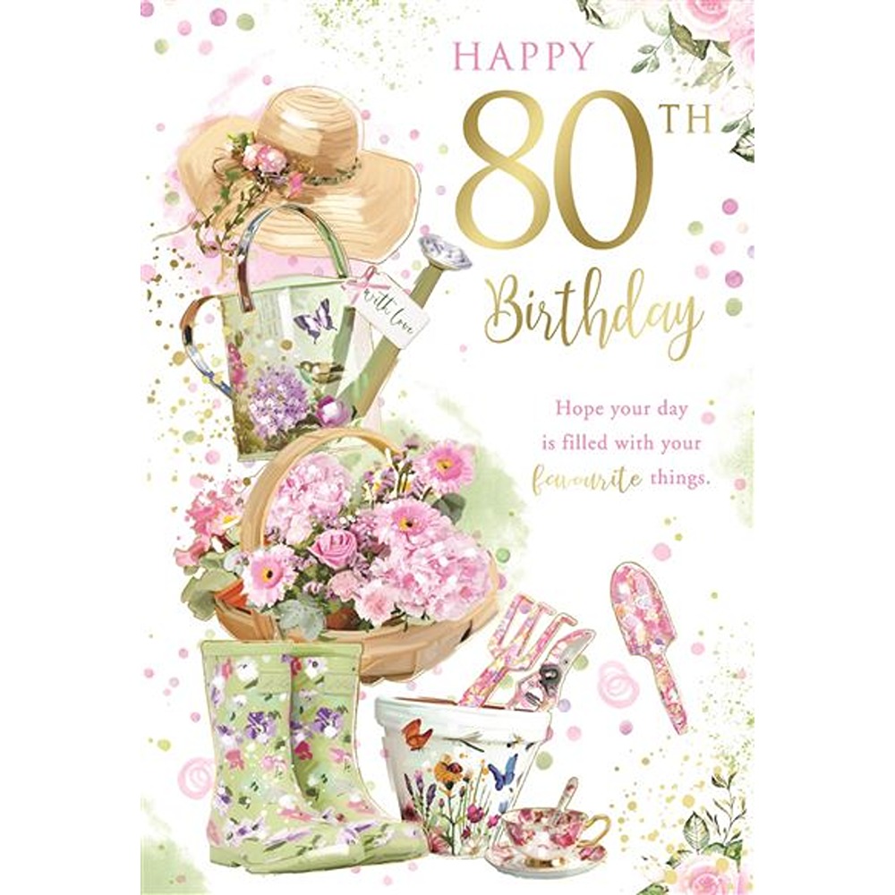 80th Birthday - C75 - 6PKT -Y24075 - Kingfisher