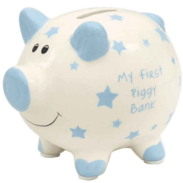 Lesser & Pavey - My Fist Piggy Bank Blue - LP47381