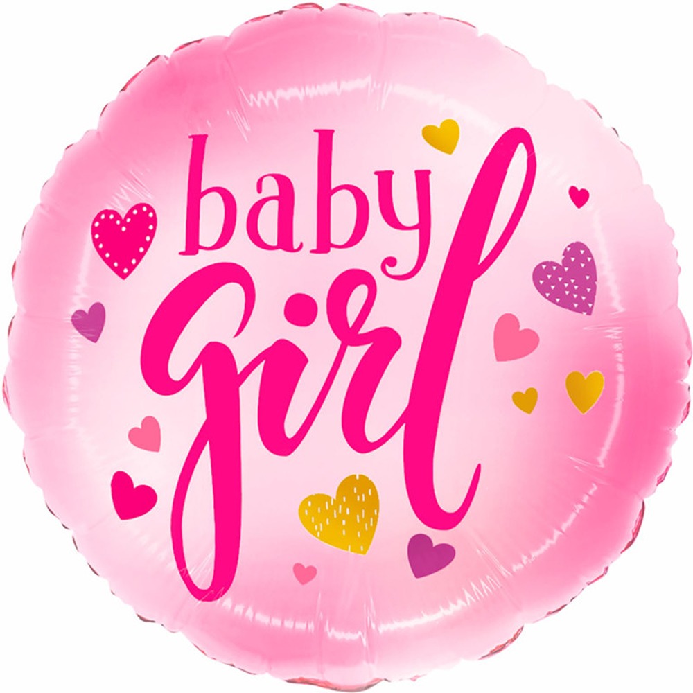 Grabo - Baby Girl Pink Hearts - 18" - 26375P-P *