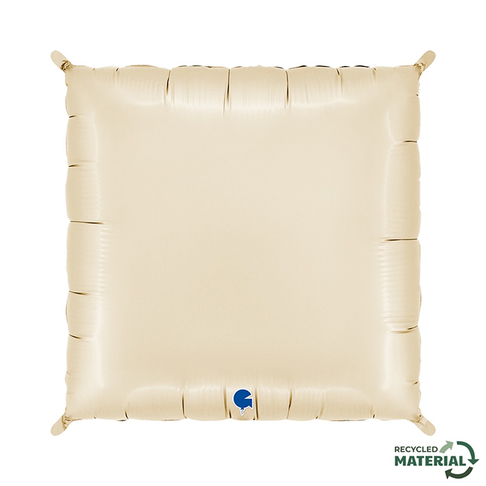 Grabo - Deco-Bicolor Squares Satin Cream & Chocolate - G752400SCRCT
