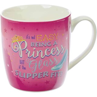 Enchanted Kingdom Princess Slogan New Bone China Mug - MUG265