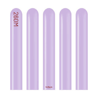 Kalisan 260 Standard Lilac Modelling Balloon 100ct - 10223171