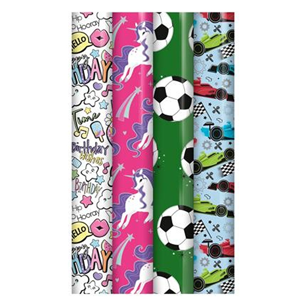EuroWrap - 3M Kids Gift Wrap - 35576-GWC