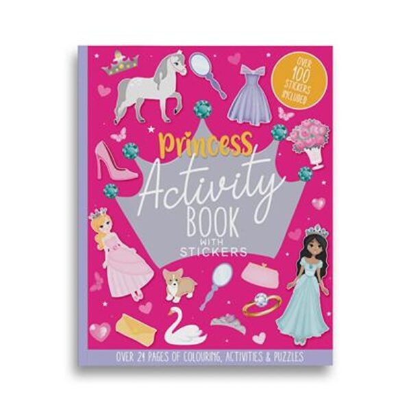 EuroWrap - Princess Activity Book - 35723-ABC