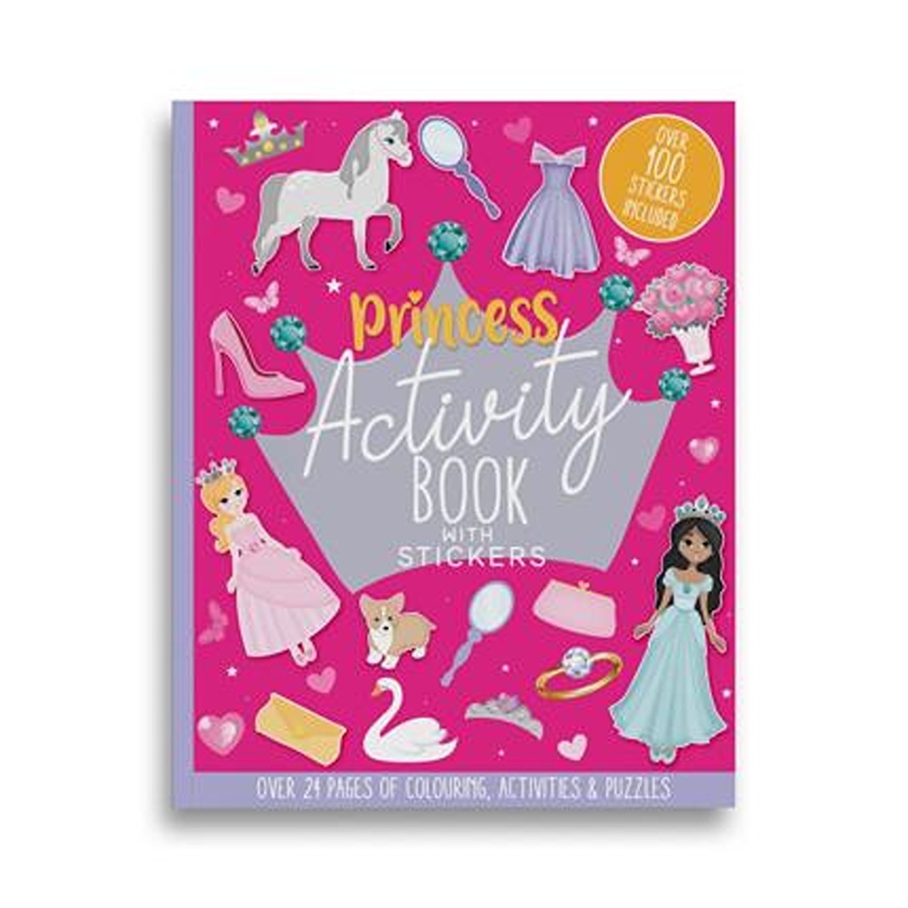 EuroWrap - Princess Activity Book - 35723-ABC