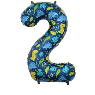 Sensations - Dinosaur Number 2 - 34" - BL-NBDN34/2