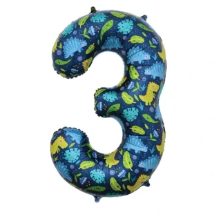 Sensations - Dinosaur Number 3 - 34" - BL-NBDN34/3