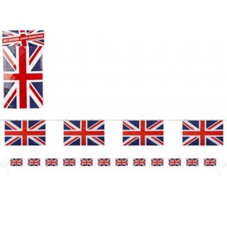 Union Jack Rayon Bunting 20″ – Ideal for British Events & Celebrations (032007)