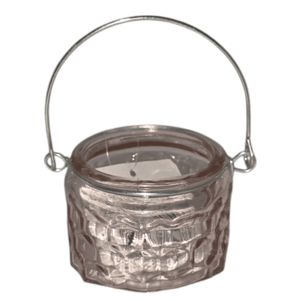 Tea Light Holder With Handle - LX0155