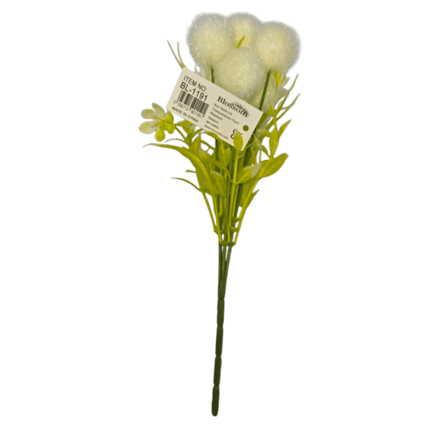 Pom Pom  - Artificial Flowers By Blossom - BL1191 - Image 2