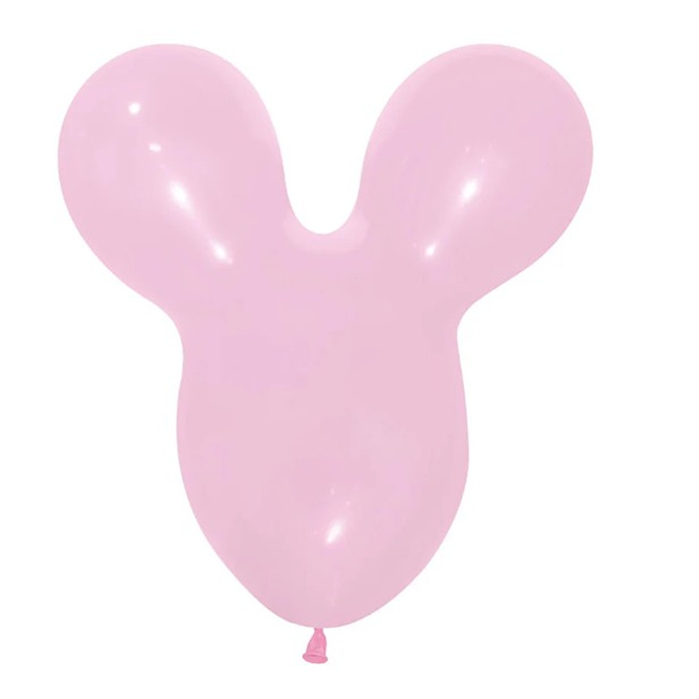 Sempertex 17" Mouse Head - Pink - 009 - 25ct - MH009