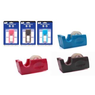 Tape Dispenser Set 5x17mm Clear Tape*