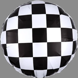 checker board balloon 17" -1395501 Anagram