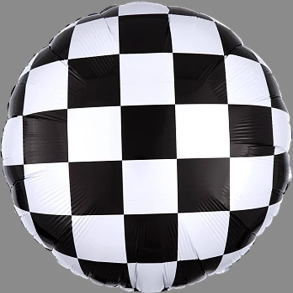 checker board balloon 17" -1395501 Anagram