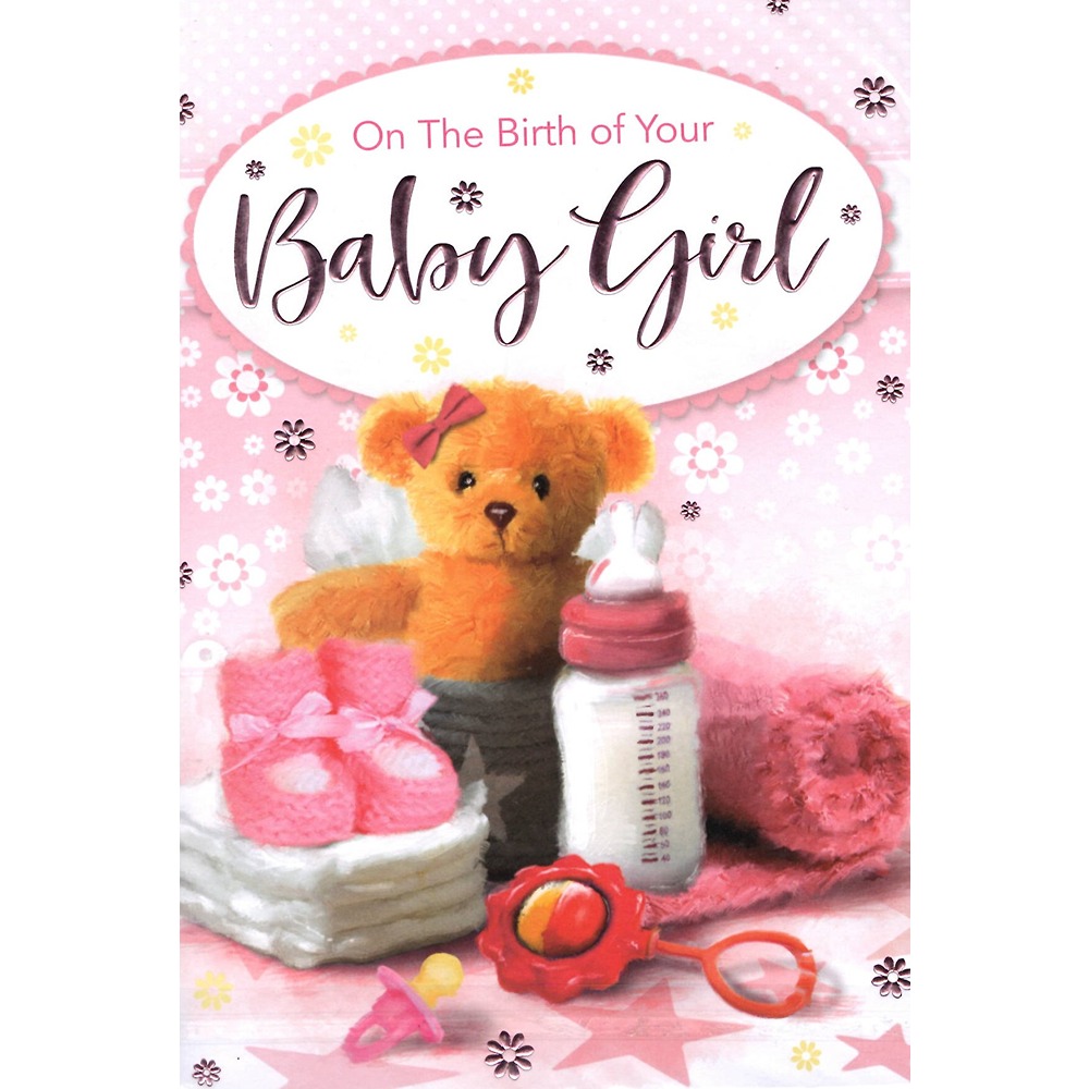 Baby Girl - Code 75 - 6pk - TGC75-2202 - Heartstrings*