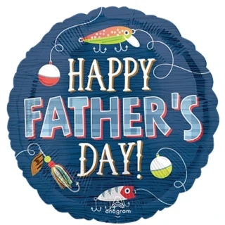 Fathers Day Hooked 17" Standard 4745101 Anagram