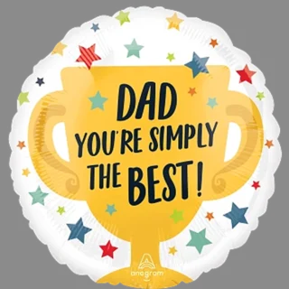 Dad Simply The Best17" Balloon Anagram -4766101
