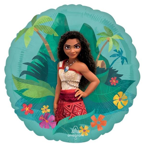 Anagram - Moana 2 - 18' Round Foil (Two Sided) - 4851501 - Image 2