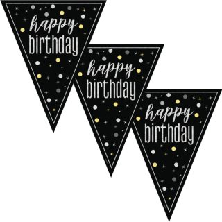 Black Glitz Bunting