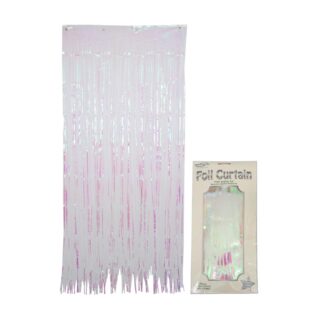 Oaktree Foil Door Curtain 0.90m x 2.40m Iridescent - 650480*