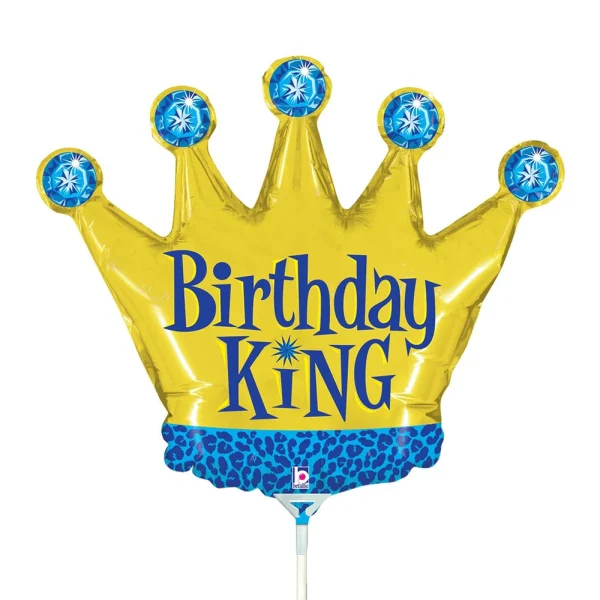 Birthday King 14" Minishape - 19367*