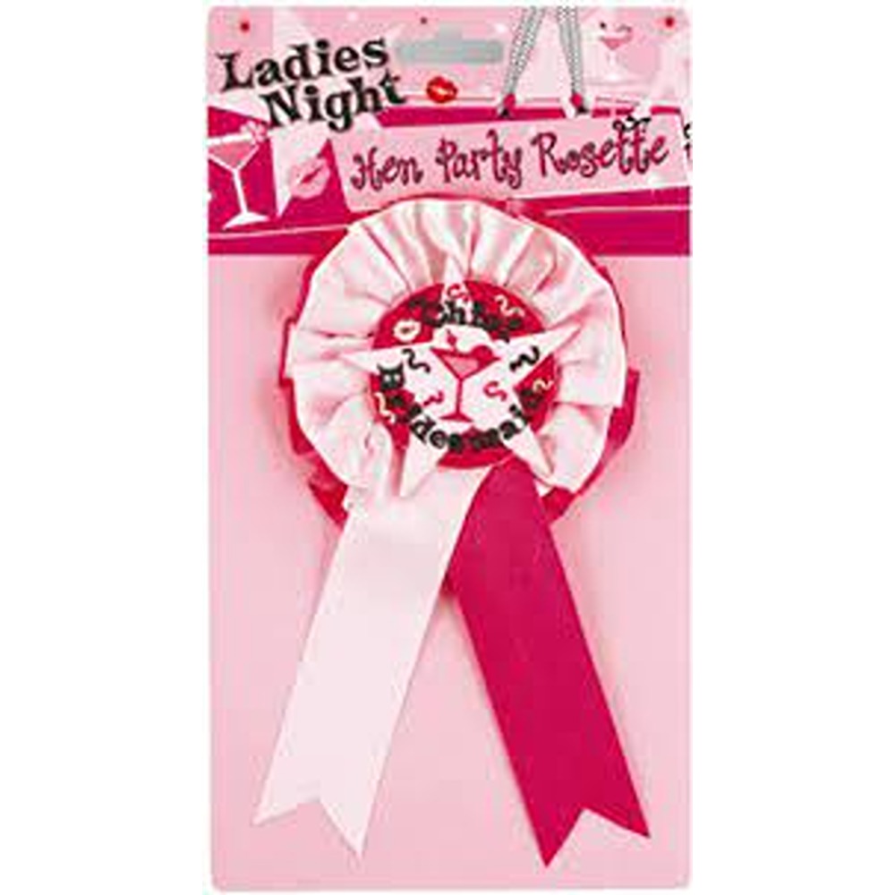 Chief Bridesmaid Rosette/Badge - 003-CB