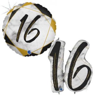 Holographic Marble Mate Black