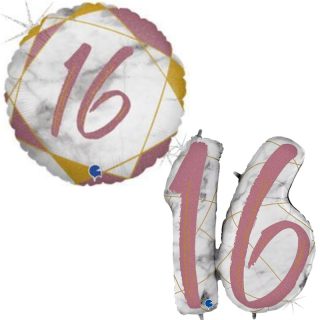 Holographic Marble Mate Rose Gold