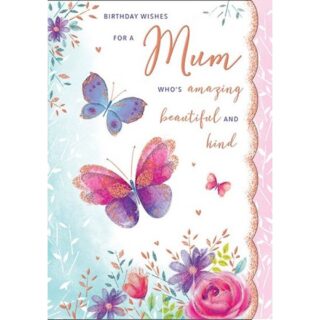 Regal - Birthday Wishes Mum - Code 75 - 6pk - C80474
