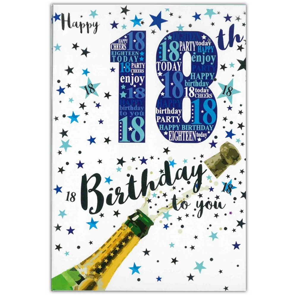 Simon Elvin - Happy 18th Birthday Code 50 - 6pk - 50MA103A *