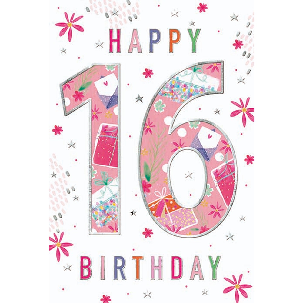 Simon Elvin - Happy 16th Birthday - 6pk - Code 50 - 27247N