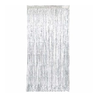 Unique - Silver Door Curtain 1M X 2M - 16838*