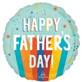 Happy Fathers Day Stripes 17"  -  4675201