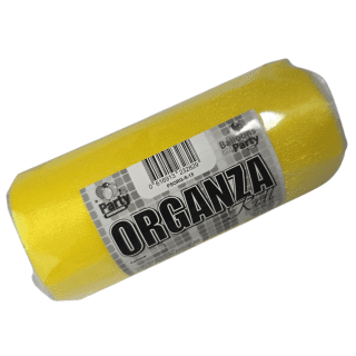 YELLOW ORGANZA -15CM X25 M -PSORG-S-15