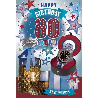 Clearance - Xpress Yourself - Age 80 Male  Watch - C75 - 6pk - SR7547A*