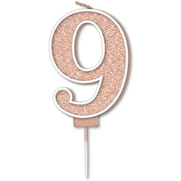 Oaktree Sparkling Fizz No.9 Candle 7.5cm Rose Gold - 656093*