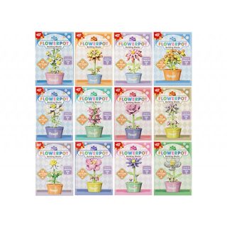 11cm Nano Block Flower Potted Plant - 549277