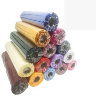 Florist Supplies - SATIN FABRIC 29cm X 20metres - White - 024527*